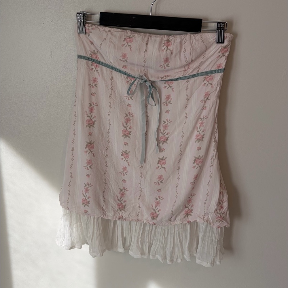 Princess Polly Y2K Floral Ruffle Mini Dress - Picture 2 of 10